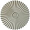 Ekena Millwork Shakuras Ceiling Medallion (For Canopies up to 5 3/4"), Hand-Painted Flash Copper, 33 7/8"OD x 2"P CM34SHFCS - alternate 1